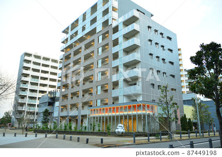 城市公寓景觀 87449198