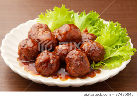 Sweet and sour sauce meatballs Sweet and sour sauce meatballs 87450043