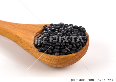 Black organic lentils 87450665