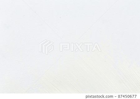 White stroke of the paint brush White stroke of the paint brush 87450677