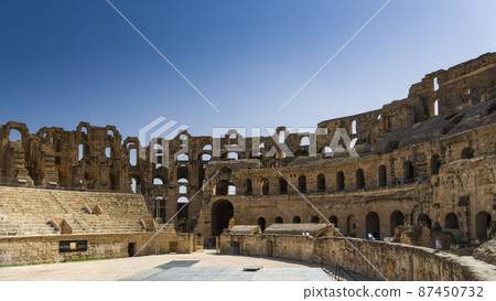 Amphitheater of El Jem, Tunisia Amphitheater of El Jem, Tunisia 87450732