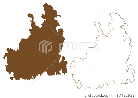 La Maddalena island (Maddalena archipelago, Italian Republic, Italy) map vector illustration, scribble sketch Isola del La Madalena map La Maddalena island (Maddalena archipelago, Italian Republic, Italy) map vector illustration, scribble sketch Isola del La Madalena map 87452638
