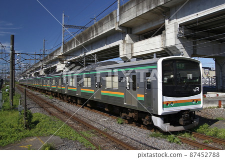 宇都宮線205系（8節車廂：宇都宮⇔黑磯） 87452788