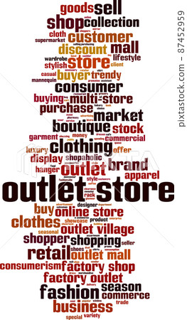 Outlet store word cloud Outlet store word cloud 87452959