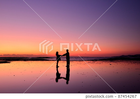 Tidal flats in Tenjinzaki 87454267