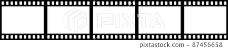 Seamless illustration of movie film 87456658