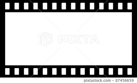 電影膠片般的背景幀1（電影大小） 87456659