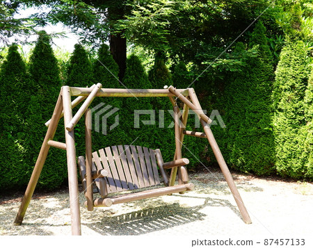 Swing type pair bench Swing type pair bench 87457133