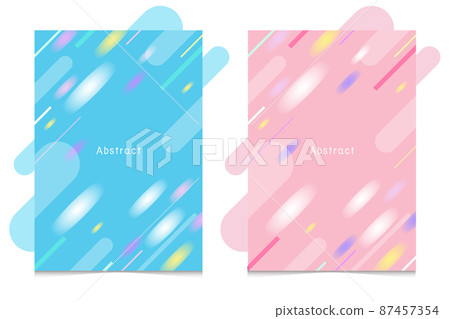 Pink light blue background abstract colorful geometry Pink light blue background abstract colorful geometry 87457354