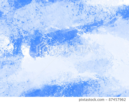 Rough paint background, blue, light blue - Stock Illustration [87457962 ...