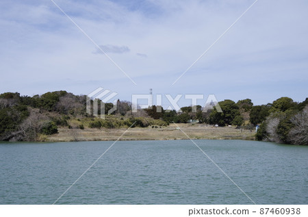 Mihama-cho Kowa Aichi water reservoir 87460938