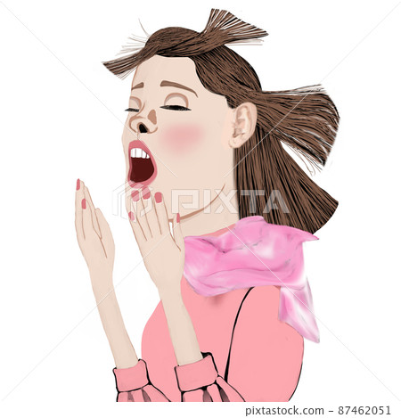 打噴嚏的女人 打噴嚏的女人 87462051