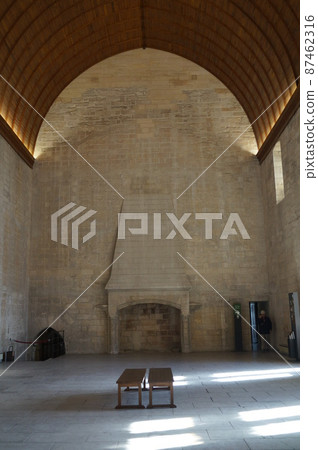Avignon, France The dining room of the Palais des Papes Avignon, France The dining room of the Palais des Papes 87462316