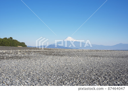 三保松原海岸的壯麗景色 87464047