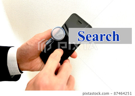 Search with a smartphone Business image search Search with a smartphone Business image search 87464251