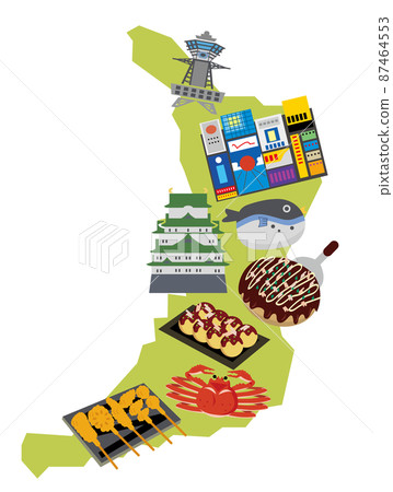 大阪旅遊觀光當地美食 大阪旅遊觀光當地美食 87464553