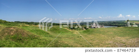 Khotyn fortress in Chernivtsi region of Ukraine 87464719