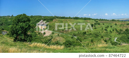 Khotyn fortress in Chernivtsi region of Ukraine 87464722