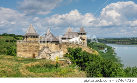 Khotyn fortress in Chernivtsi region of Ukraine Khotyn fortress in Chernivtsi region of Ukraine 87464729
