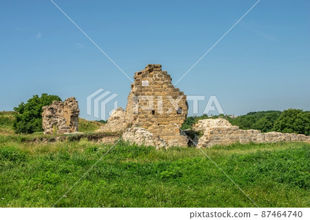 Khotyn fortress in Chernivtsi region of Ukraine Khotyn fortress in Chernivtsi region of Ukraine 87464740