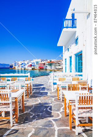 Mykonos - Cyclades famous Greek Islands, Greece travel place. 87464815