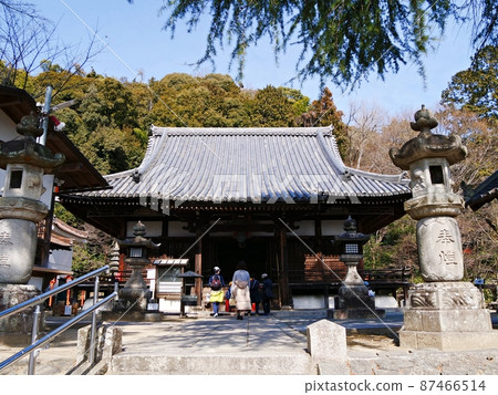 Kyoto Oyamazaki Tennozan Hozumiji Main Hall (winter) 87466514