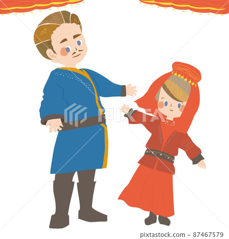 阿塞拜疆民間服飾 阿塞拜疆民間服飾 87467579