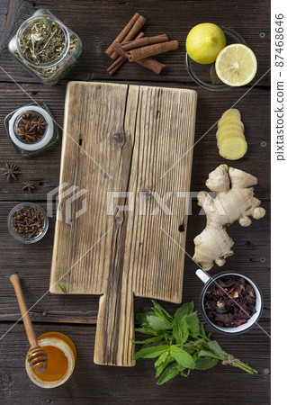 recipe for making health tea according to an old recipe 87468646