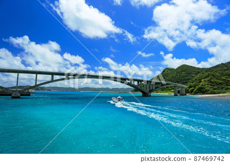 Okinawa Kerama Islands Aka Island Kerama Blue Beautiful Sea 87469742