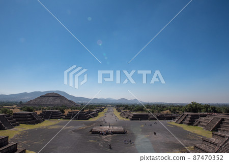 World Cultural Heritage Ancient City Teotihuacan 87470352