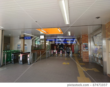 Keikyu Electric Railway Nokendai Station ticket gate Keikyu Electric Railway Nokendai Station ticket gate 87471037