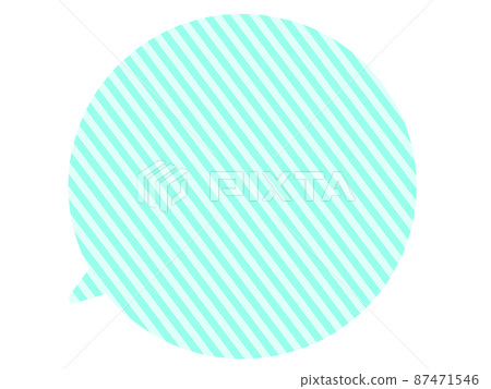 條紋氣球插圖素材 87471546