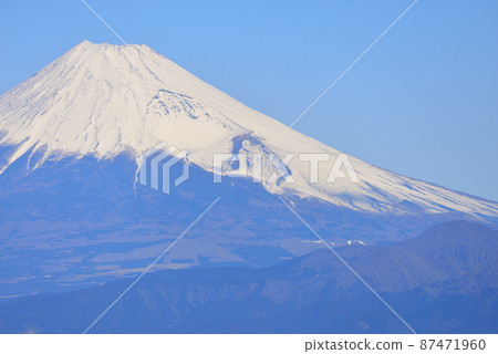從靜岡一側看的富士山 從靜岡一側看的富士山 87471960