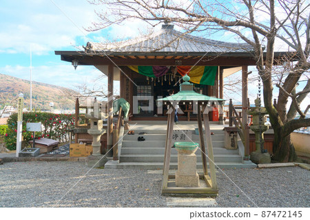[Setouchi 33 Kannon Sacred Ground] No. 8 Fumonji Fudodo, Ako City, Hyogo Prefecture 87472145