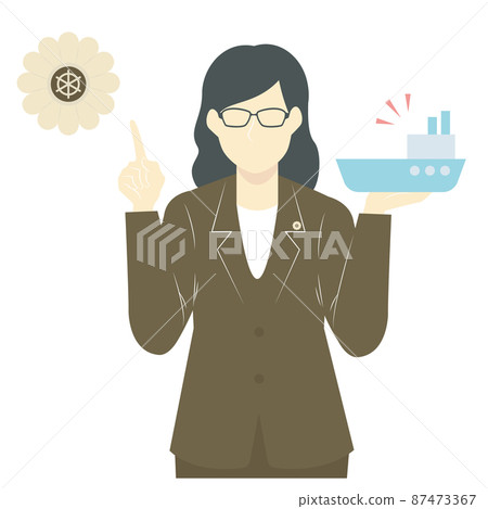 女性海事訴訟代理人和海商法專家徽章 女性海事訴訟代理人和海商法專家徽章 87473367