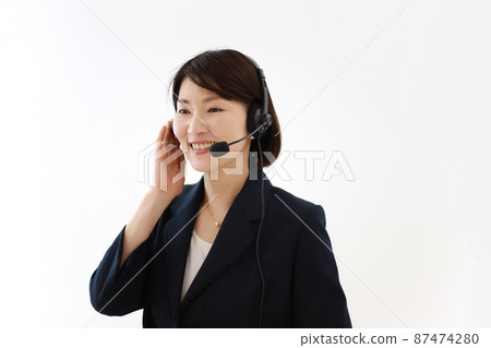 呼叫中心圖像 呼叫中心圖像 87474280