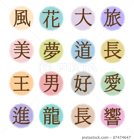 Chinese character design source 87474647