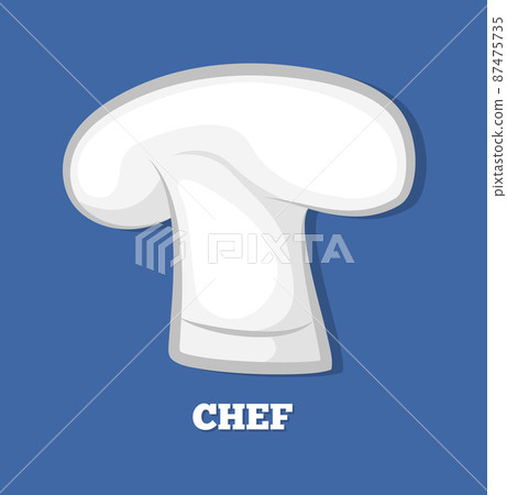 Chef Hat Logo Design 3D Cookers Cap White Headwear 87475735
