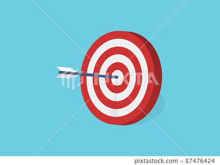 Target marketing illustration material Target marketing illustration material 87476424