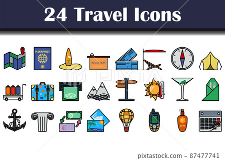 Travel Icon Set 87477741