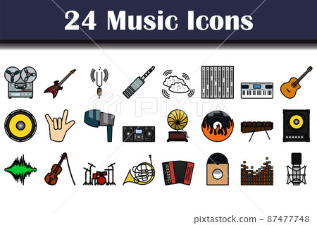 Music Icon Set 87477748