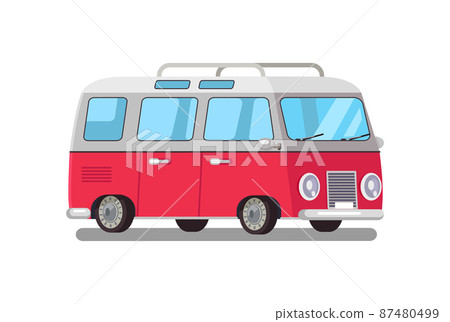 Travelling Trailer Van Color Transport for Trips 87480499