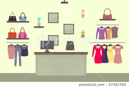 Fashion Shop with Womens Clothes and Accessories Fashion Shop with Womens Clothes and Accessories 87482399