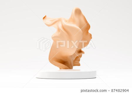 Product mockup pedestal 3d rendering Product mockup pedestal 3d rendering 87482904