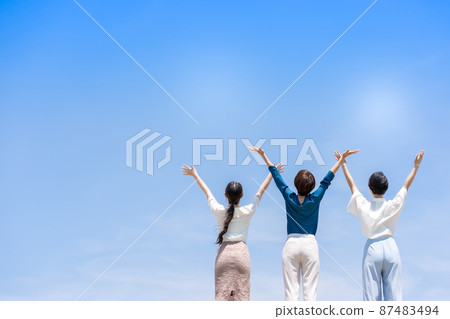 Blue sky Banzai Blue sky Banzai 87483494