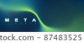Metaverse. Future vitrual universe. Digitally abstract background.  87483525