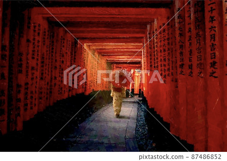 Scenery of Kyoto 87486852