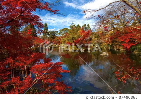 Scenery of Kyoto 87486863