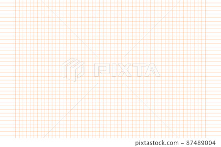 Graph paper. Printable squared grid paper with color horizontal lines. Geometric background for school, textures, notebook, diary. Realistic lined paper blank size reversal A5 87489004