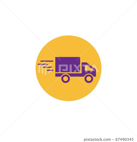 delivery truck icon delivery truck icon 87490345
